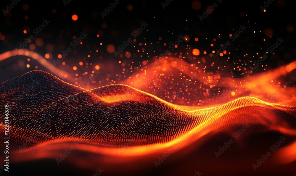 Abstract Forex Trading Chart with Glowing Red and Orange Lines on Dark Background Depicting Market Trends and Analytics at Night, Illuminated Finance Data Visualization for Investment Insights Abstract Forex Trading Chart with Glowing Red and Orange Lines on Dark Background Depicting Market Trends and Analytics at Night, Illuminated Finance Data Visualization for Investment Insights