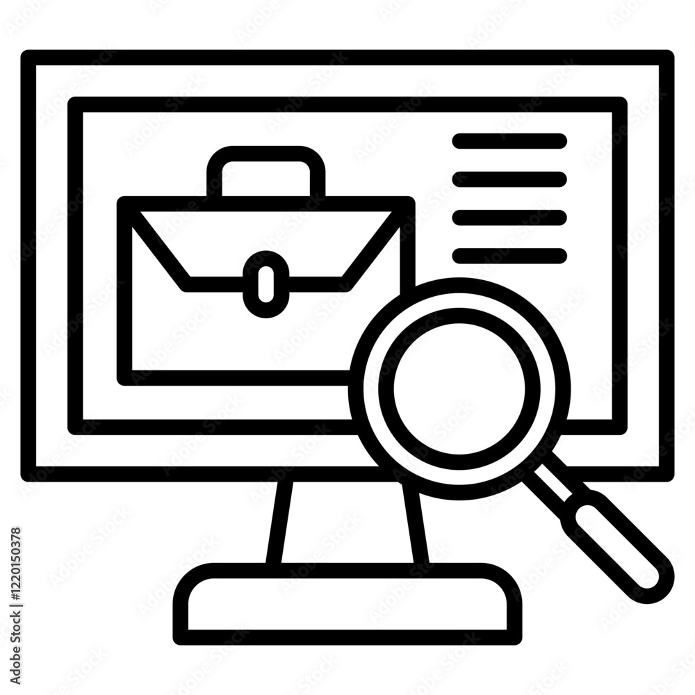 Luggage Scan Icon Luggage Scan Icon