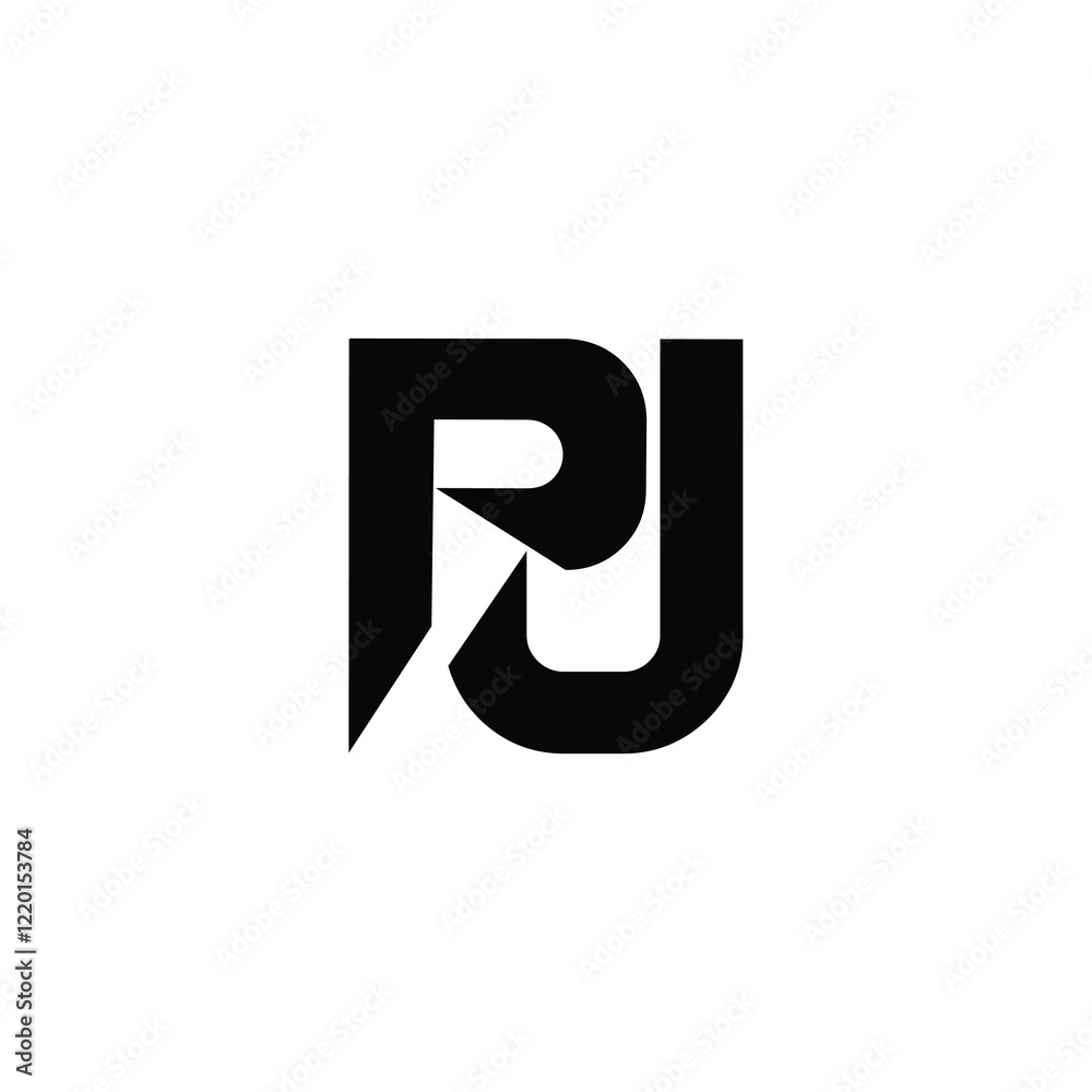 PJ monogram logo design letter text name symbol monochrome logotype alphabet character simple logo PJ monogram logo design letter text name symbol monochrome logotype alphabet character simple logo