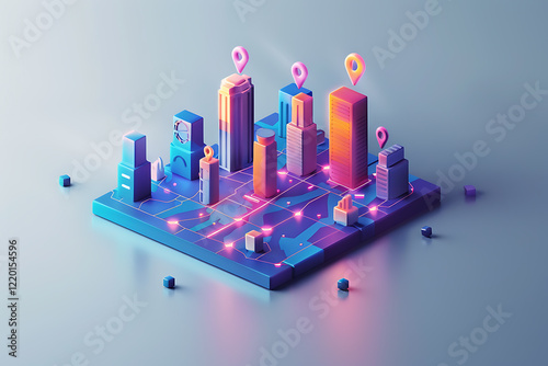 data mapping automation, a symbol representing automatic data linking photo