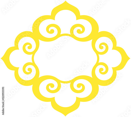 Chinese traditional wishful pattern