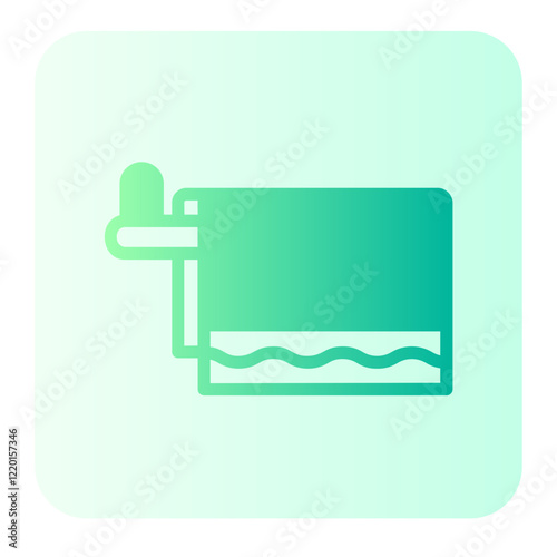 Towels  gradient icon