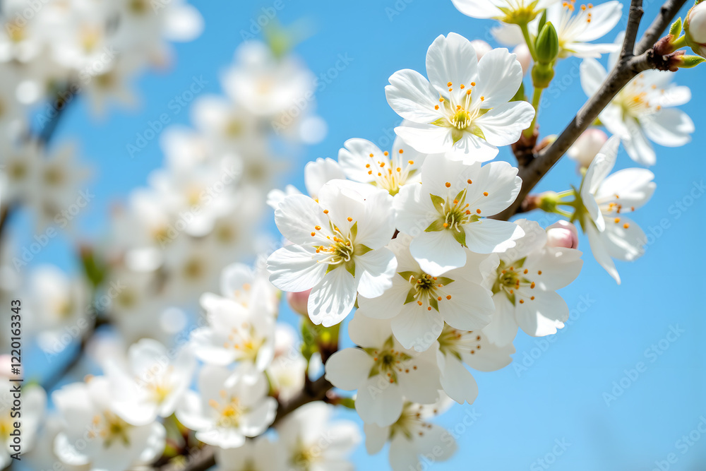 Spring comes with the revival of nature and cherry blossoms bloom in the warm sunshine. Capture the beauty and renewal of the season, with vibrant flowers in a gentle warm background. Spring comes with the revival of nature and cherry blossoms bloom in the warm sunshine. Capture the beauty and renewal of the season, with vibrant flowers in a gentle warm background.