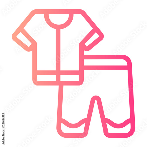 pijama gradient icon