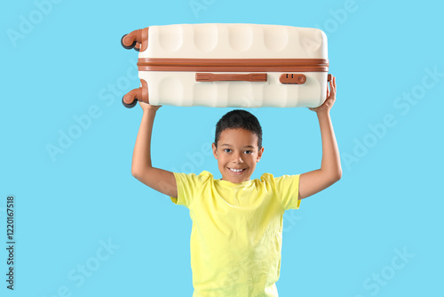 Little African-American boy...