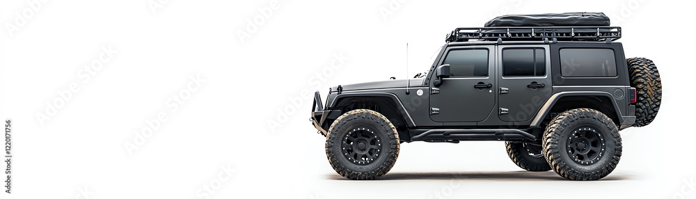 Stylish off-road vehicle designed for adventure and exploration in rugged terrains. Stylish off-road vehicle designed for adventure and exploration in rugged terrains.