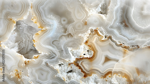 Polished onyx marble surface with high-resolution detail, generative ai