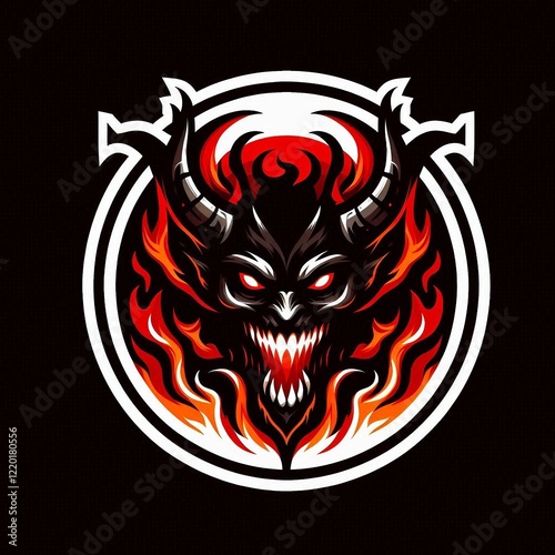 devil head tattoo
