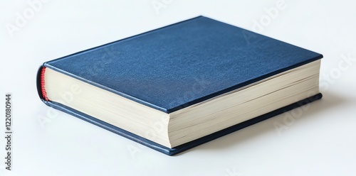 Navy Blue Hardcover Book: A Simple, Elegant Still Life