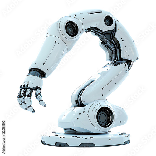 Next-Gen SCARA Automation isolated on transparent background
 photo