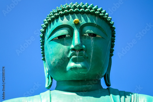 Daibutsu or Great Buddha in Puttakaset, Mae Wang Chiangmai, Northern Thailand photo