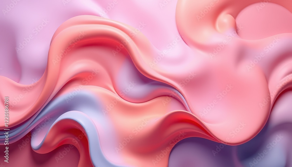 Abstract Pink and Purple Fluid Wave Design Abstract Pink and Purple Fluid Wave Design