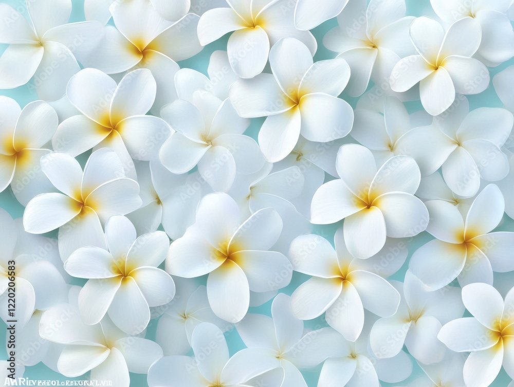 Seamless Frangipani Pattern
Seamless Frangipani Pattern