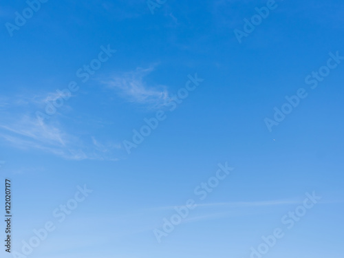 冬の青空と薄い雲08