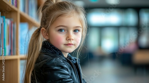 Portrait of a Young Girl in a