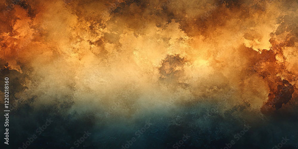 Obraz premium Graphic resource background, misty backdrop, ambient soft color wide backgrounds design hazy mist fog sparse empty