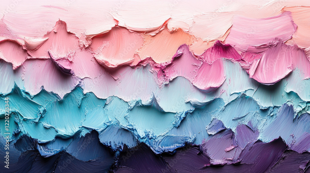 custom made wallpaper toronto digitalColorful abstract paint texture art in pastel tones for creative design projects