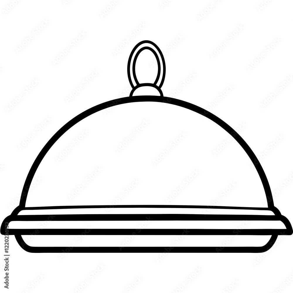 Creative Line Art Serving Tray Designs Creative Line Art Serving Tray Designs