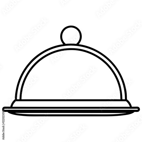 Creative Line Art Serving Tray Designs