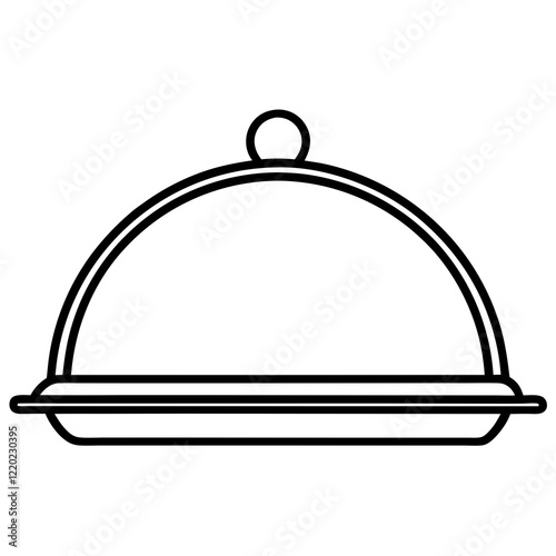 Creative Line Art Serving Tray Designs