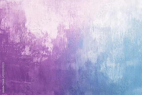Subtle textures enrich pastel violet to pale blue