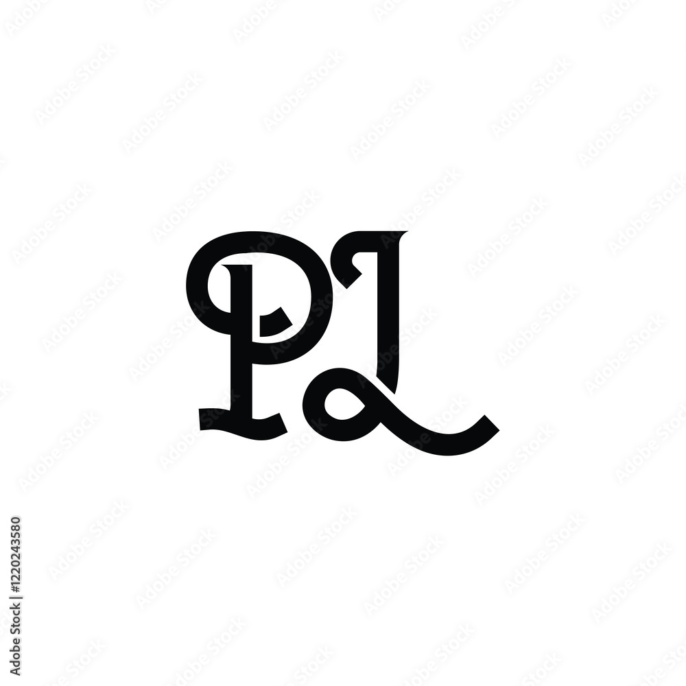 PL monogram logo design letter text name symbol monochrome logotype alphabet character simple logo PL monogram logo design letter text name symbol monochrome logotype alphabet character simple logo