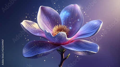 purple orchid flower