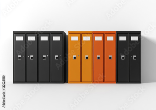 Bold Filing Cabinets Contrast