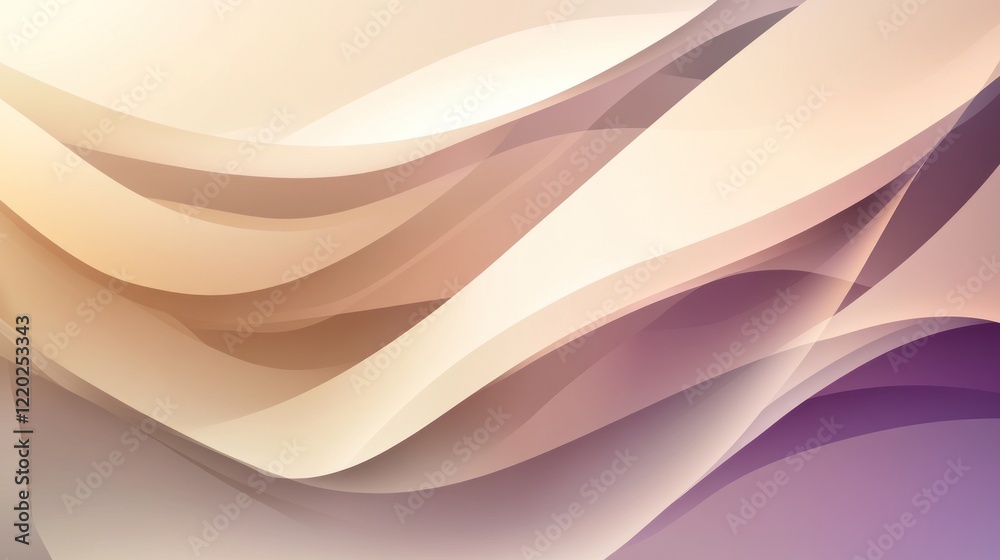 Abstract beige wave background design Abstract beige wave background design