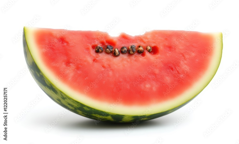 Freshly cut watermelon slice Freshly cut watermelon slice