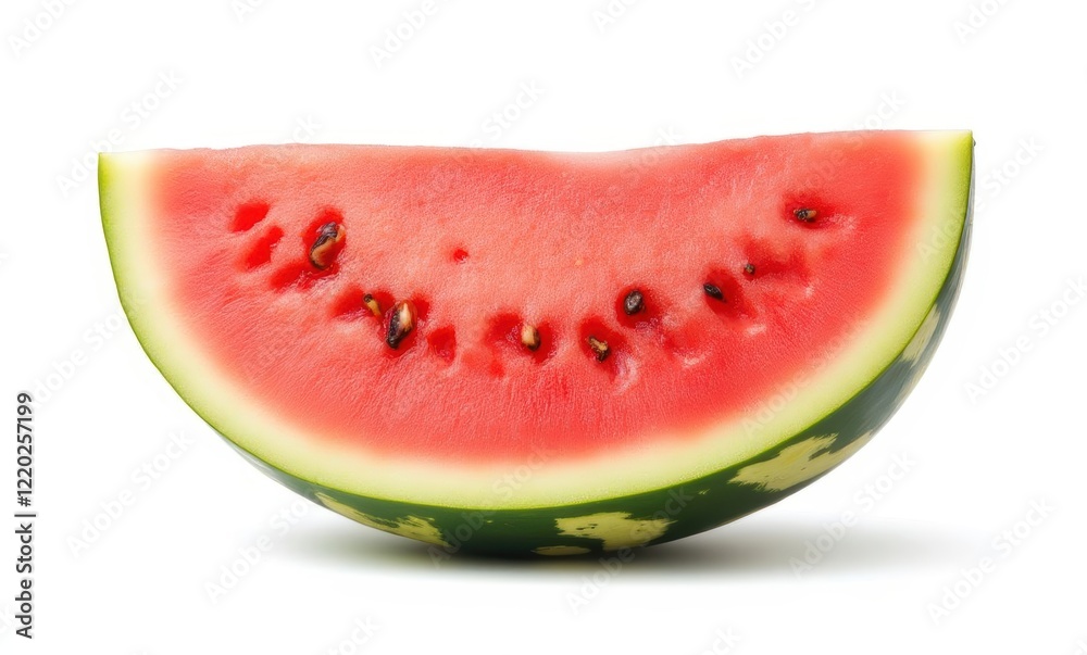 Fresh sliced watermelon on white background Fresh sliced watermelon on white background