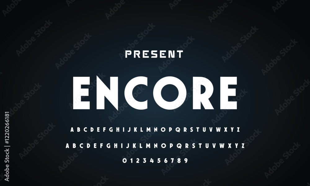 Obraz premium Abstract modern urban alphabet fonts. Typography sport, technology, fashion, digital, future creative logo font. vector illustration