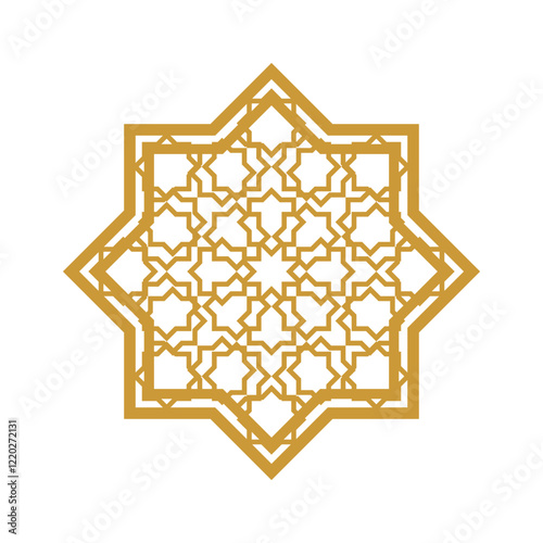 Gold Islamic Ornament
