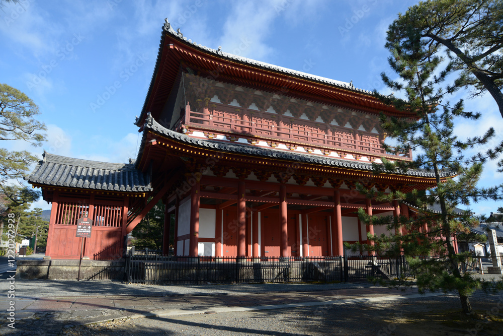 妙心寺 三門 京都市右京区花園 妙心寺 三門 京都市右京区花園