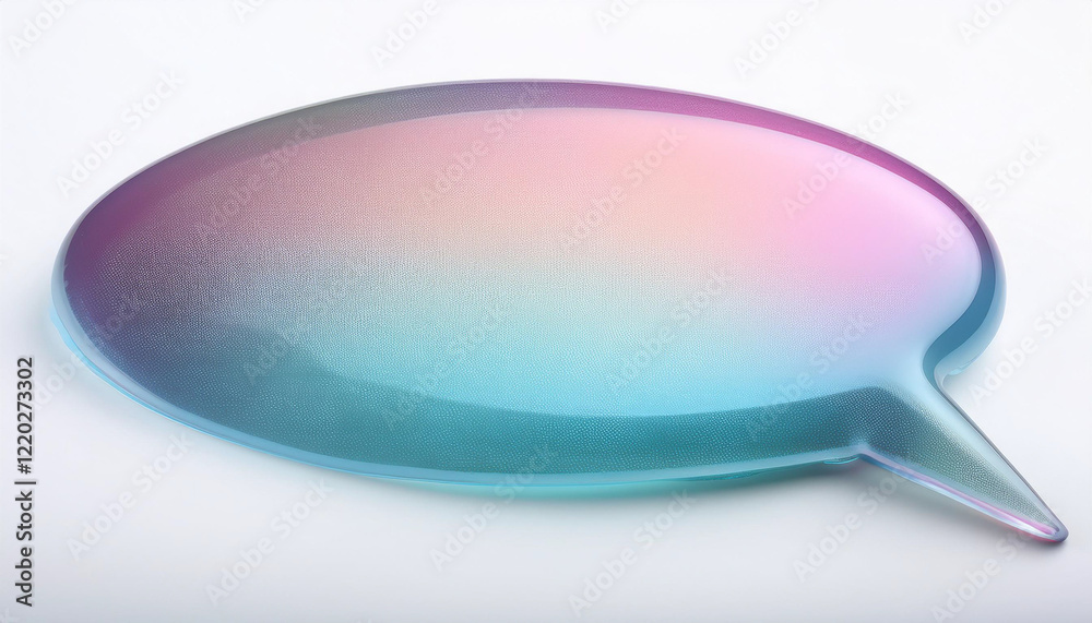 abstract droplet, fluid shape, gradient colors, modern design, speech bubble shape, digital art, glossy texture, minimalist background, futuristic aesthetic, artistic form, vibrant hues, conceptual abstract droplet, fluid shape, gradient colors, modern design, speech bubble shape, digital art, glossy texture, minimalist background, futuristic aesthetic, artistic form, vibrant hues, conceptual