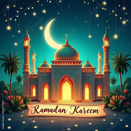 Ramadan Kareem Illustration photo