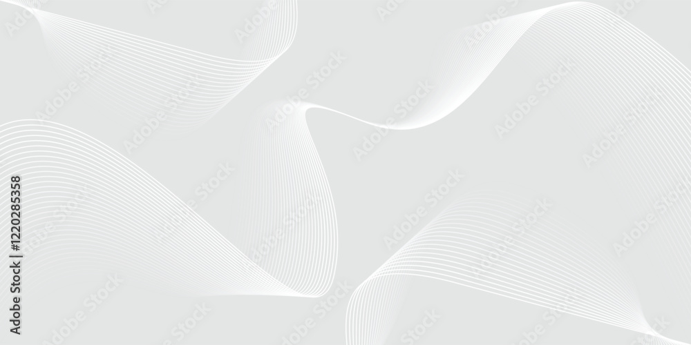 Futuristic wave abstract background. Modern shining white wave lines design
Futuristic wave abstract background. Modern shining white wave lines design