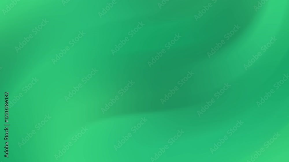 smooth green gradient background with soft flowing waves Perfect for Ramadan celebration designs Islamic themes and festive invitations Features calming emerald tones