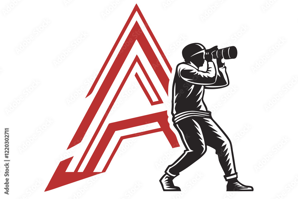 Obraz premium man with a arrow