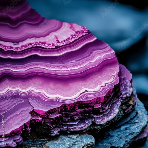 Wallpaper Mural Stunning Purple Agate Stone Texture  Abstract Background  Geology  Nature Torontodigital.ca