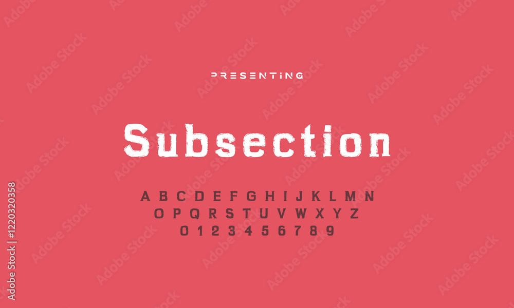 Stylish painted by a brush uppercase vector letters Stylish painted by a brush uppercase vector letters