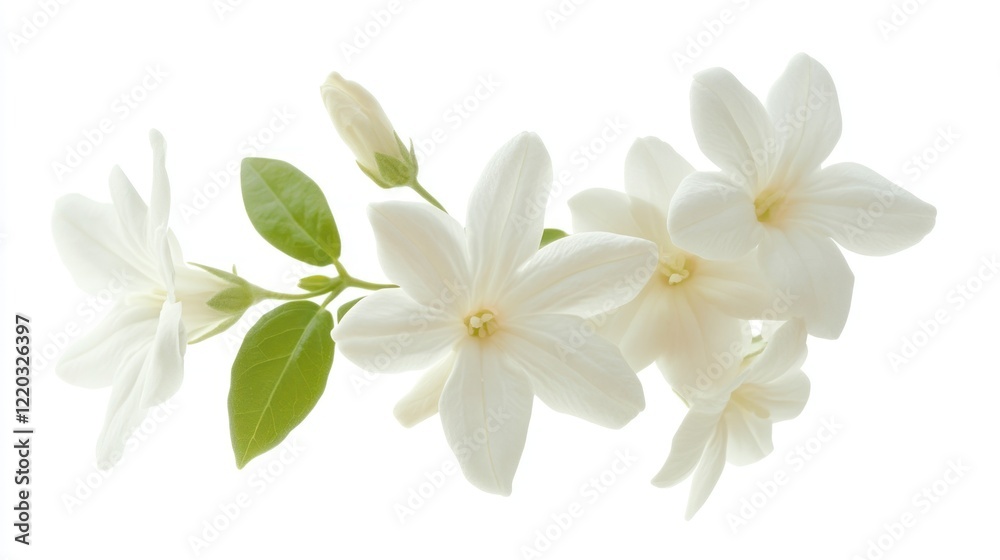 Fototapeta premium Elegant White Flowers Blossom