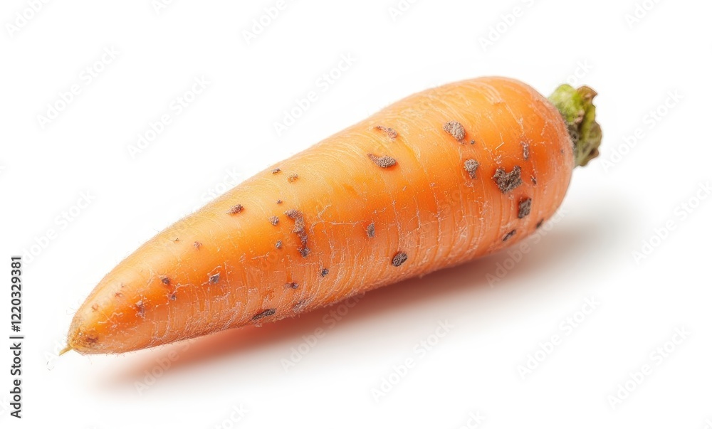 Fresh organic carrot on white background Fresh organic carrot on white background