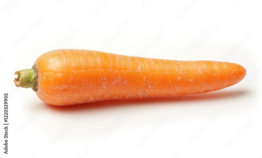 Fresh orange carrot on white background Fresh orange carrot on white background