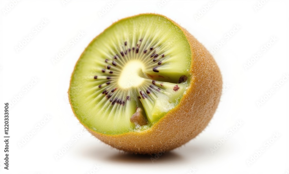 Fresh sliced kiwi showcasing vibrant colors. Fresh sliced kiwi showcasing vibrant colors.