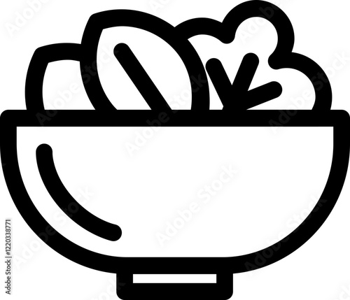 Salad Bowl Icon