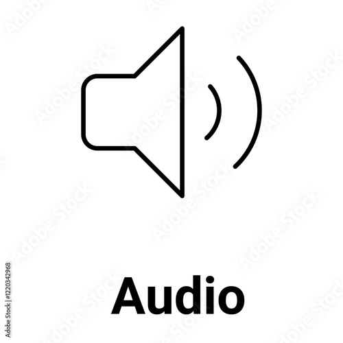 Audio Icon. Sound and Podcast Representation Illustration for Media and Entertainment. Free Download Audio Icon. Sound and Podcast Representation Illustration for Media and Entertainment. - GFXLoad