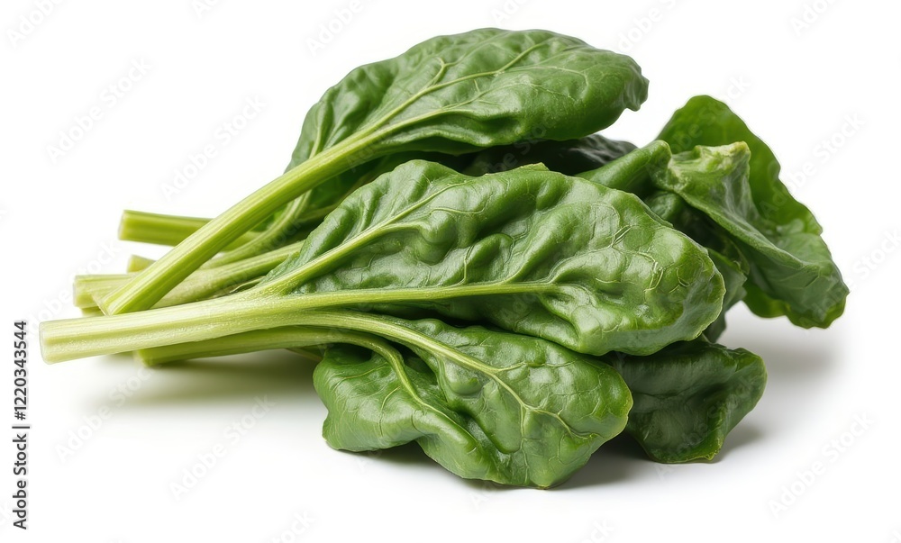 Fresh green spinach leaves piled together Fresh green spinach leaves piled together