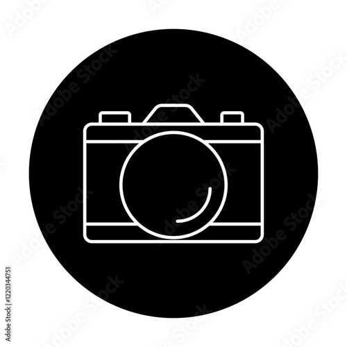 Photoshooting Icon. Photography and Image Capture Illustration for Creative Projects.