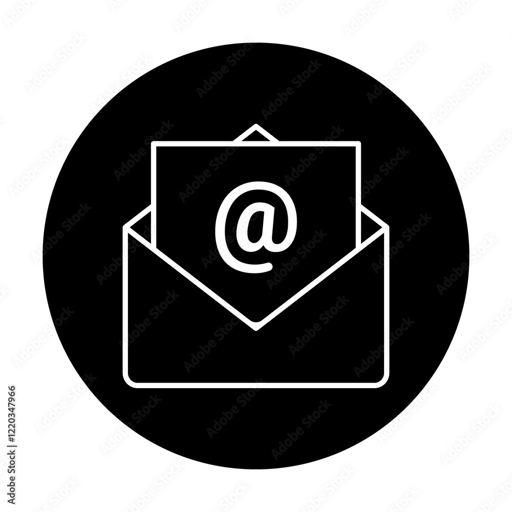 E-mails Icon. Digital Communication and Messaging Illustration for Professional and Personal Use. E-mails Icon. Digital Communication and Messaging Illustration for Professional and Personal Use.